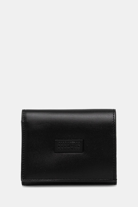 MM6 Maison Margiela etui na kartę skórzane kolor czarny SA5UI0026.P8622.T8013 - zdjęcie produktu nr 1
