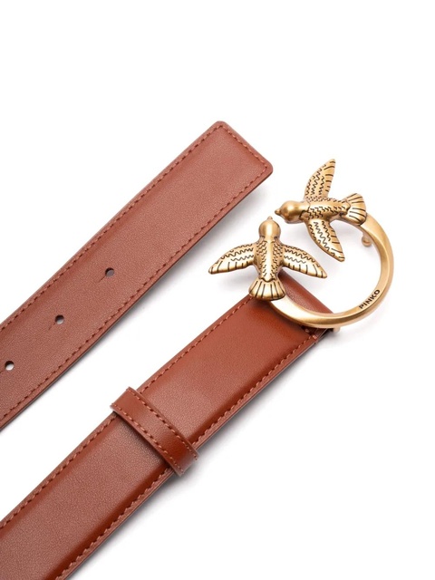 PINKO Love Birds-buckle belt - Brown - zdjęcie produktu nr 2