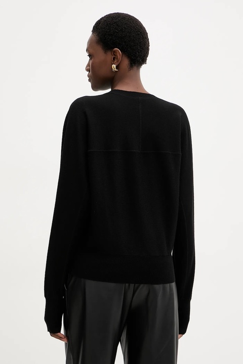 Pinko sweter damski kolor czarny lekki 105417 A18M - zdjęcie produktu nr 2