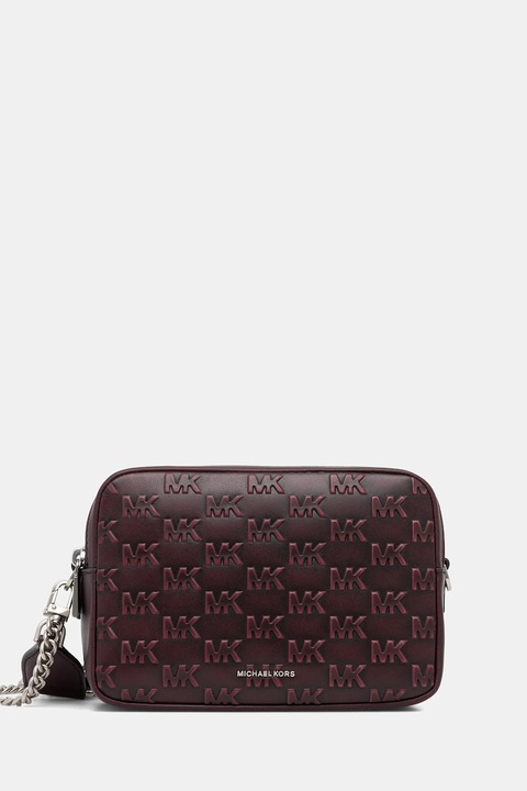 MICHAEL Michael Kors torebka skórzana kolor bordowy 32F5TYTC6L - zdjęcie produktu nr 1