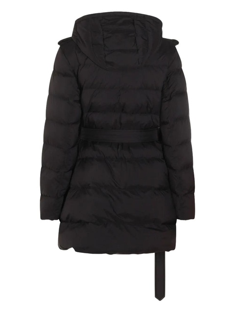 Burberry hooded belted padded coat - Black - zdjęcie produktu nr 2