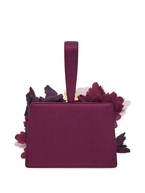 Ferragamo floral mini bag - Purple - zdjęcie produktu nr 2