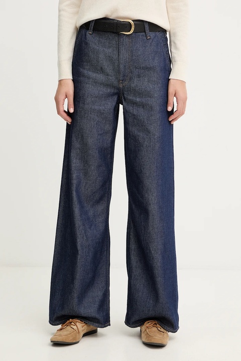 Calvin Klein jeansy damskie kolor granatowy LV047D769G - zdjęcie produktu nr 1