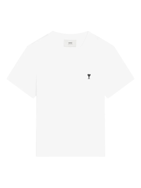 AMI Paris Ami De Coeur cotton T-shirt - White - zdjęcie produktu nr 1