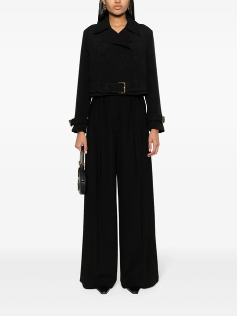 FENDI FF-jacquard biker jacket - Black - zdjęcie produktu nr 2