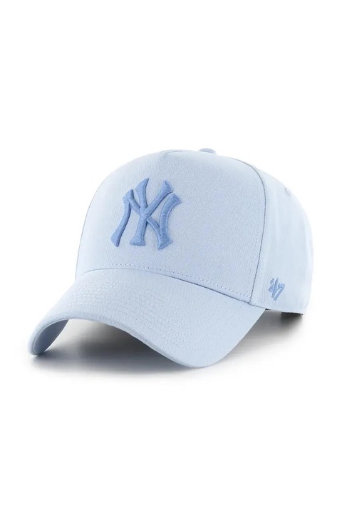 47 brand czapka z daszkiem MLB New York Yankees kolor niebieski gładka B-FNDOF17GWP-G6B - zdjęcie produktu nr 1