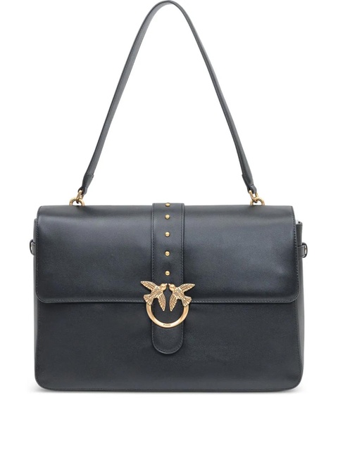 PINKO maxi Love studded shoulder bag - Black - zdjęcie produktu nr 1