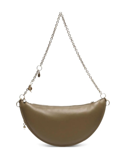 Chloé crescent chain shoulder bag - Green - zdjęcie produktu nr 2