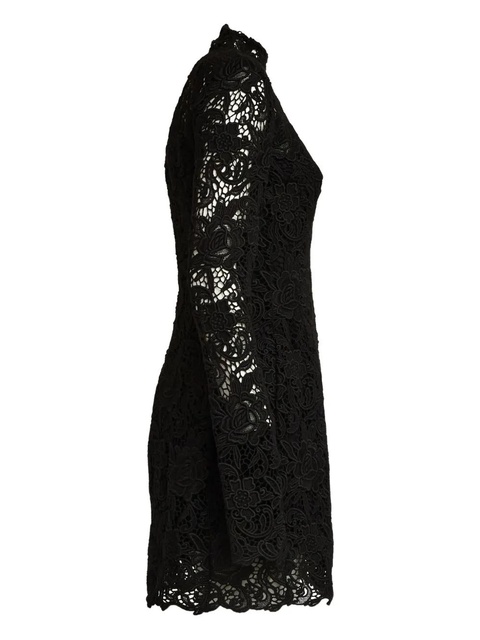 Sportmax lace long-sleeve mini dress - Black - zdjęcie produktu nr 2