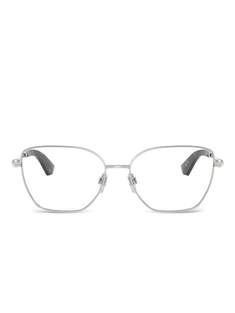 Burberry Eyewear cat-eye glasses - Silver - zdjęcie produktu nr 1