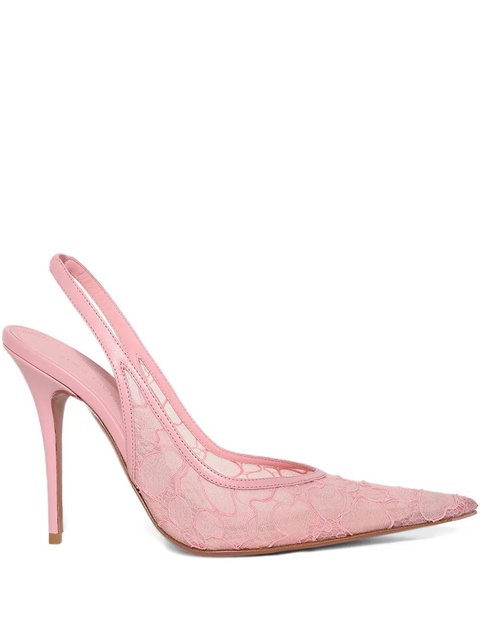 Amina Muaddi 105mm Anok pumps - Pink - zdjęcie produktu nr 1