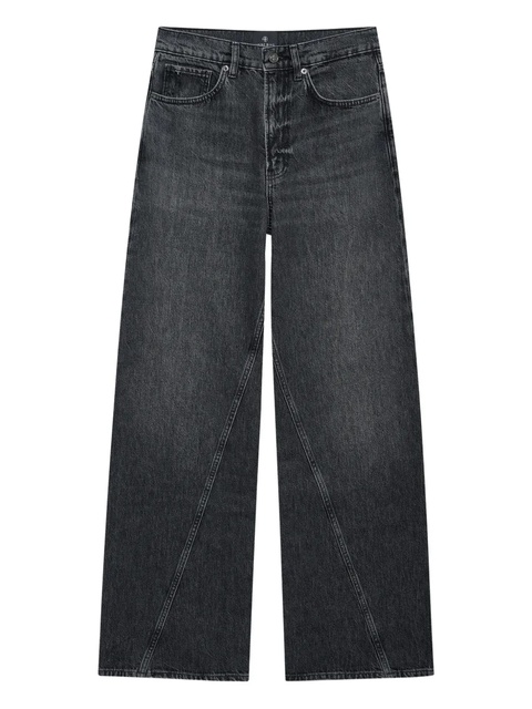 ANINE BING Brie cotton jeans - Blue - zdjęcie produktu nr 1