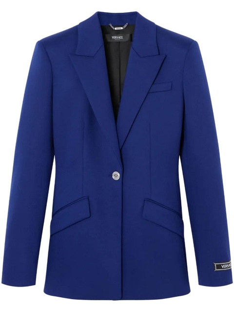 Versace DV single-breasted blazer - Blue - zdjęcie produktu nr 1
