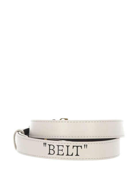 Off-White signature Arrows motif-buckle leather belt - Neutrals - zdjęcie produktu nr 2