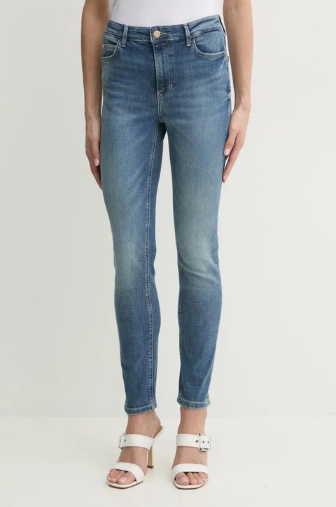 Guess jeansy damskie kolor niebieski W5RA46 D5L72 - zdjęcie produktu nr 1