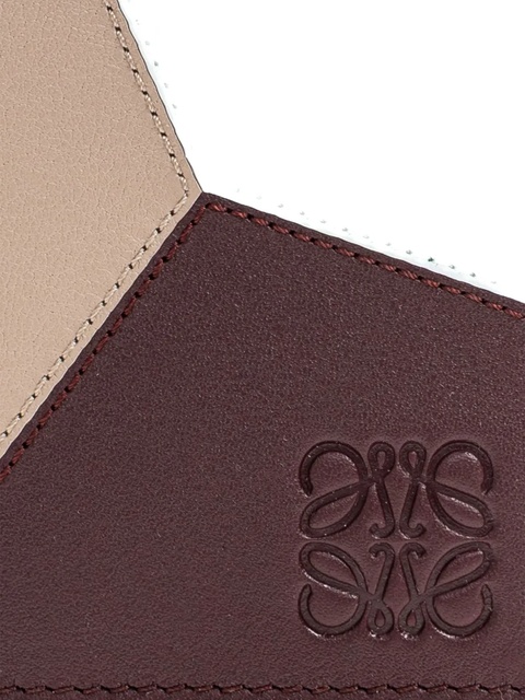 LOEWE Puzzle leather wallet - Brown - zdjęcie produktu nr 2