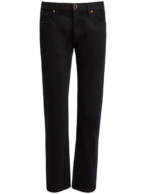 KHAITE The Kyle straight-leg jeans - Black - zdjęcie produktu nr 1