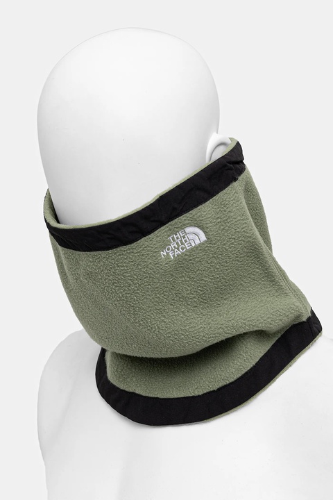 The North Face komin Denali kolor zielony gładki NF0A8884BO91 - zdjęcie produktu nr 2