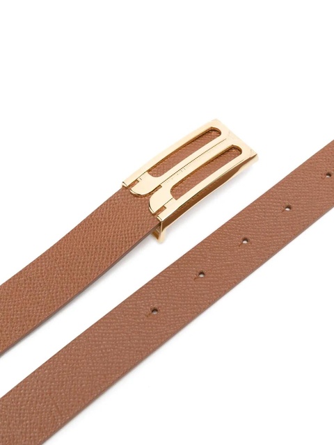 Victoria Beckham logo-buckle belt - Brown - zdjęcie produktu nr 2