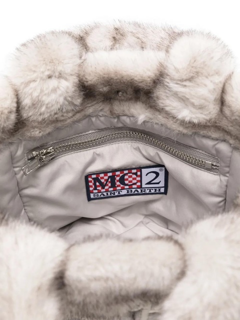 MC2 Saint Barth mini Vanity tote bag - Grey - zdjęcie produktu nr 2