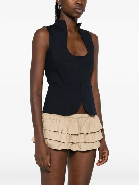 Gimaguas keyhole-neckline sleeveless top - Blue - zdjęcie produktu nr 2