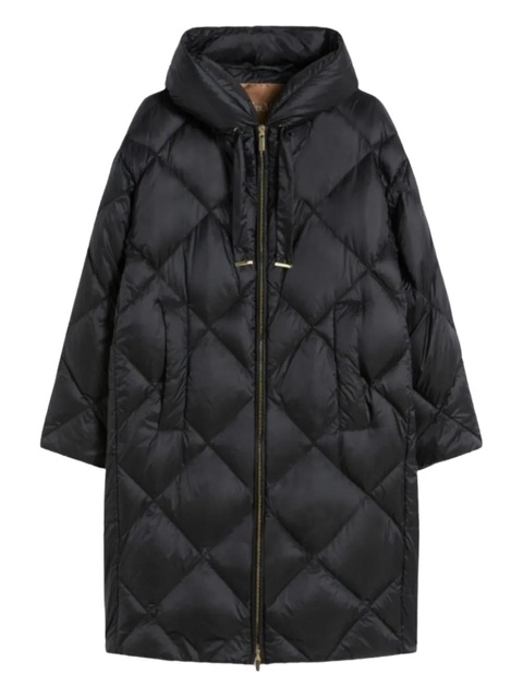 Max Mara quilted hooded coat - Black - zdjęcie produktu nr 1
