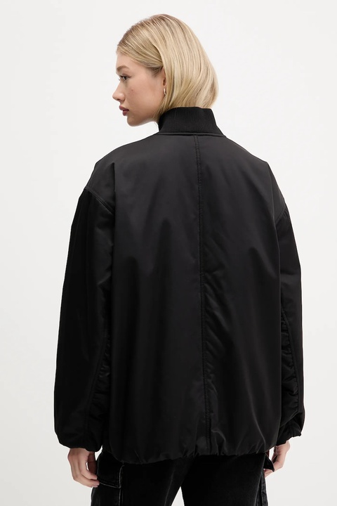 Tommy Jeans kurtka kolor czarny zimowa oversize DW0DW21629 - zdjęcie produktu nr 2