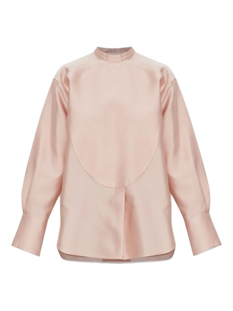 Jil Sander crew-neck blouse - Pink - zdjęcie produktu nr 1