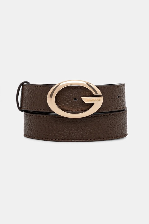 Guess pasek CAMDEN damski kolor brązowy BW9306 P5430 - zdjęcie produktu nr 2