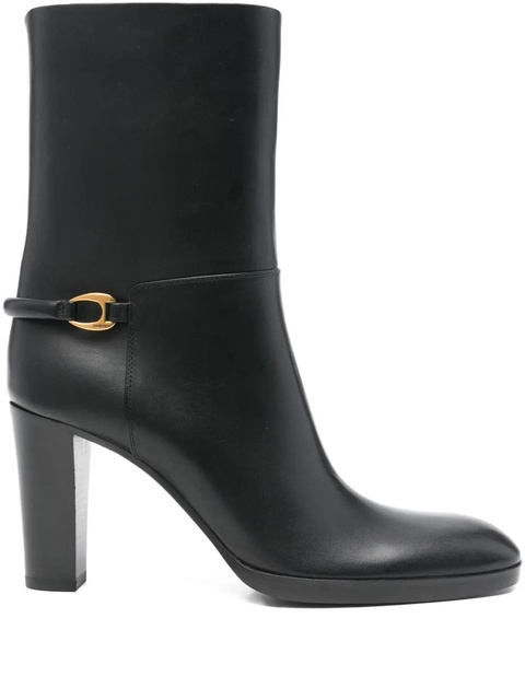 Saint Laurent buckle detail boots - 1000 - zdjęcie produktu nr 1