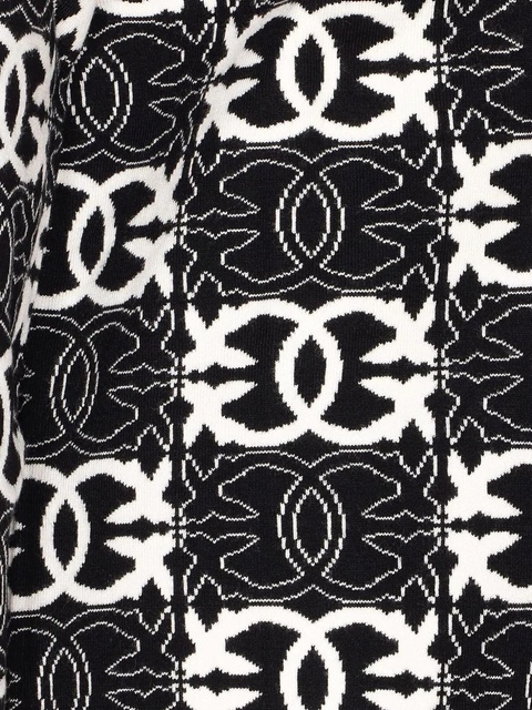 PINKO geometric-pattern cardigan - Black - zdjęcie produktu nr 2