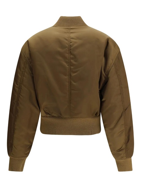 Saint Laurent zip-up bomber jacket - Green - zdjęcie produktu nr 2