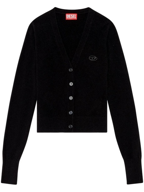 Diesel M-Arte wool-blend cardigan - Black - zdjęcie produktu nr 1