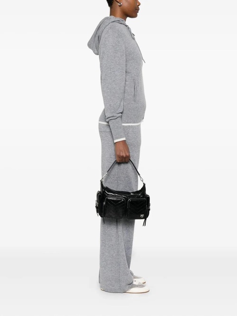 PINKO quilted pocket satchel - Black - zdjęcie produktu nr 2