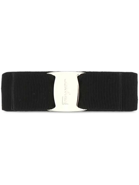 Ferragamo Vara hair clip - Black - zdjęcie produktu nr 1