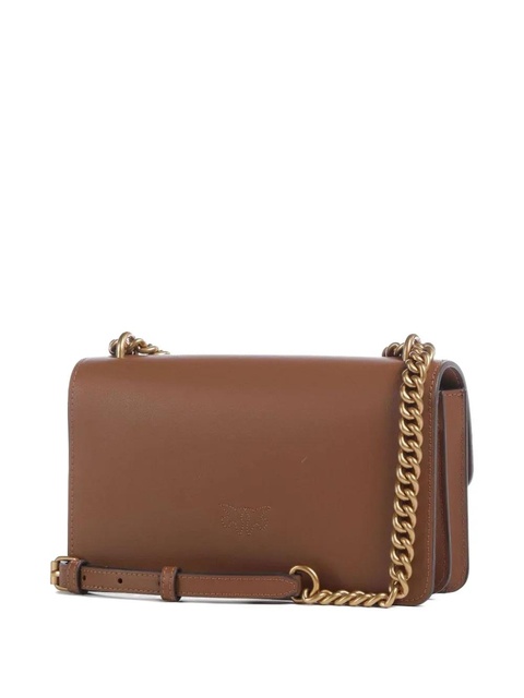 PINKO mini Love One chain crossbody bag - MARRONE - zdjęcie produktu nr 2