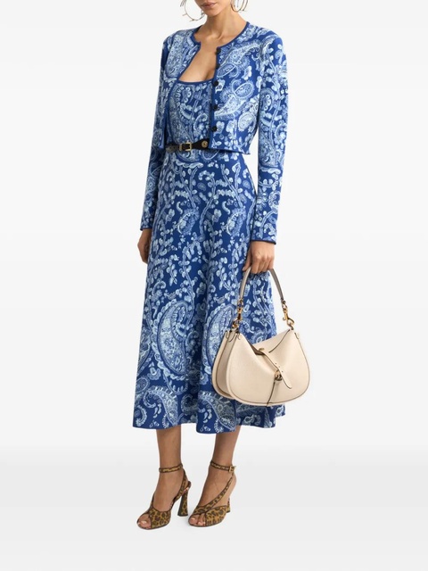 ETRO jacquard paisley-motif cardigan - Blue - zdjęcie produktu nr 2