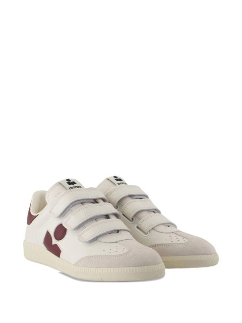 ISABEL MARANT Beth Gb three-strap calfskin sneakers - White - zdjęcie produktu nr 2