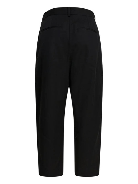 ISABEL MARANT wool straight-leg trousers - Black - zdjęcie produktu nr 2