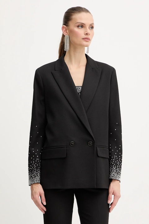 Marella marynarka kolor czarny oversize 2523046152200 - zdjęcie produktu nr 1