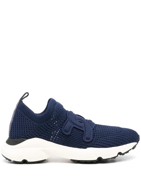 Tod's logo-patch sneakers - Blue - zdjęcie produktu nr 1
