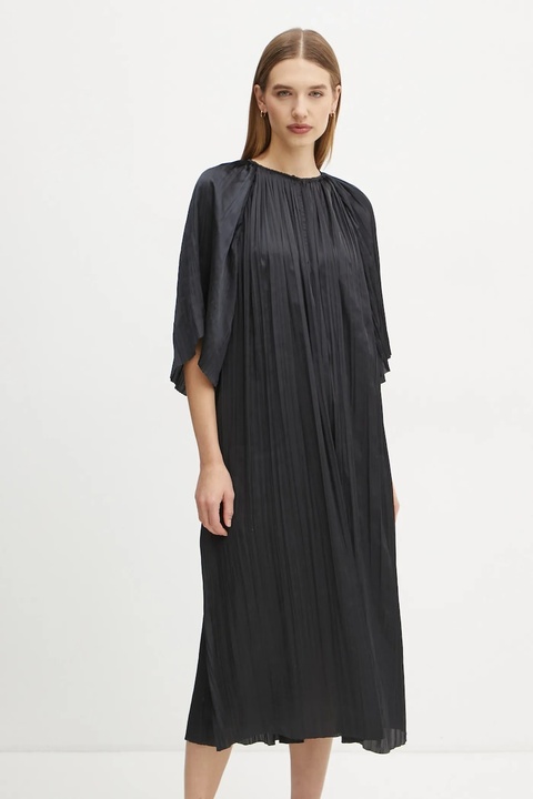 Day Birger et Mikkelsen sukienka Sophia kolor czarny midi oversize DAY65243549 - zdjęcie produktu nr 1