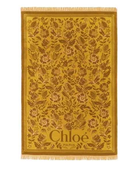 Chloé cotton beach towel - Yellow - zdjęcie produktu nr 1