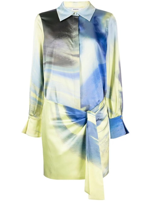 Simkhai Larson mini dress - Blue - zdjęcie produktu nr 1