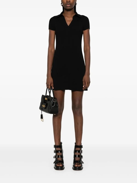 Balenciaga ribbed mini dress - Black - zdjęcie produktu nr 2