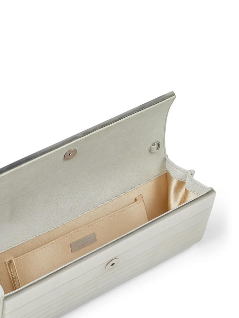 Jimmy Choo Sweetie hard-case clutch - White - zdjęcie produktu nr 1