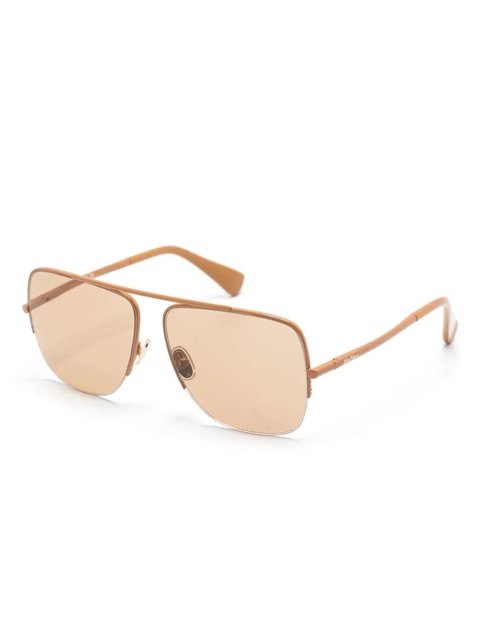 Max Mara Eyewear Menton 3 sunglasses - Brown - zdjęcie produktu nr 2