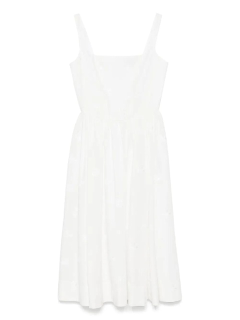 Maje embroidered midi dress - White - zdjęcie produktu nr 1
