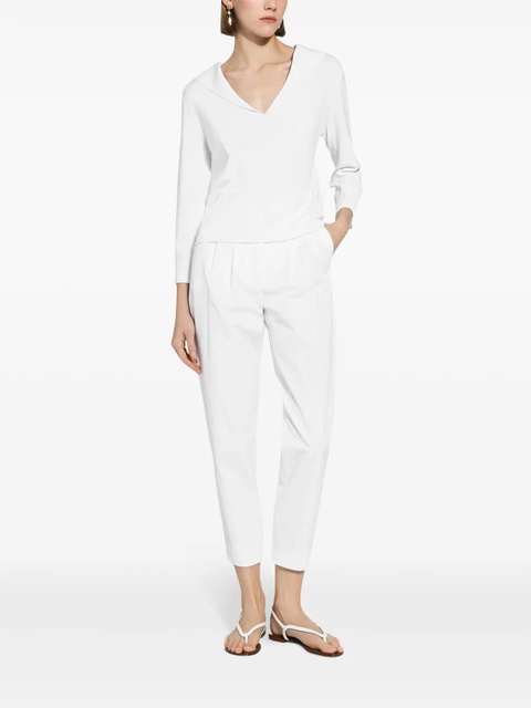 Dolce & Gabbana Sailor collar sweater - White - zdjęcie produktu nr 1