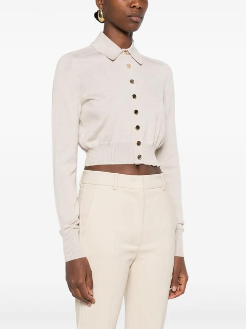 Sportmax virgin-wool cardigan - Neutrals - zdjęcie produktu nr 2